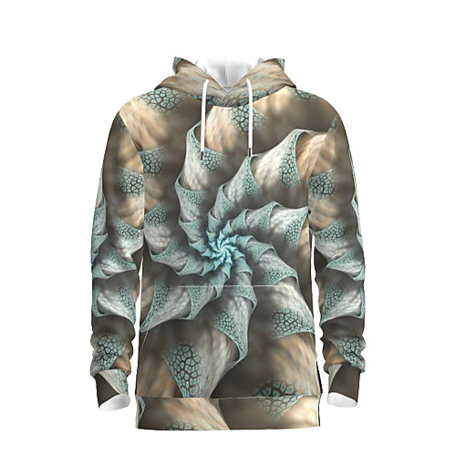 

Men's Pullover Hoodie Sweatshirt Graphic Abstract Hooded Daily 3D Print Basic Hoodies Sweatshirts Gray