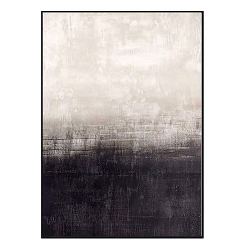 

Oil Painting Hand Painted Vertical Abstract Landscape Comtemporary Modern Rolled Canvas (No Frame)