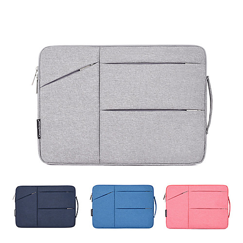 

11.6 Inch Laptop / 12 Inch Laptop / 13.3 Inch Laptop Sleeve PU Leather / Polyurethane Leather Solid Color Unisex Shock Proof