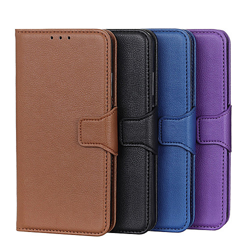 

Case For Samsung Galaxy Galaxy Note 20 Note 20ultra Wallet Card Holder with Stand Full Body Cases Solid Colored PU Leather