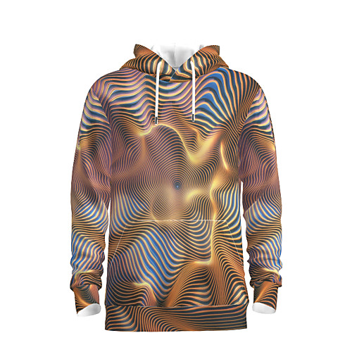 

Men's Pullover Hoodie Sweatshirt Graphic Abstract Hooded Daily 3D Print Basic Hoodies Sweatshirts Brown