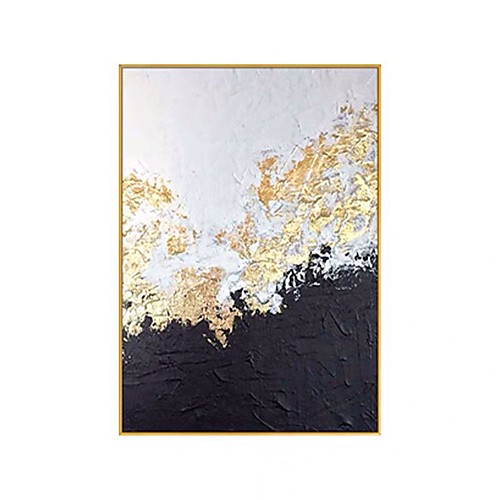 

Oil Painting Hand Painted Vertical Abstract Landscape Comtemporary Modern Rolled Canvas (No Frame)