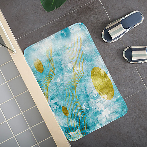 

Creative 3d Printing Multicolored Floor Field Hallway Carpet And Rugs For Bedroom Living Room Carpet Kitchen Bathroom Anti-slip Floor Mats
