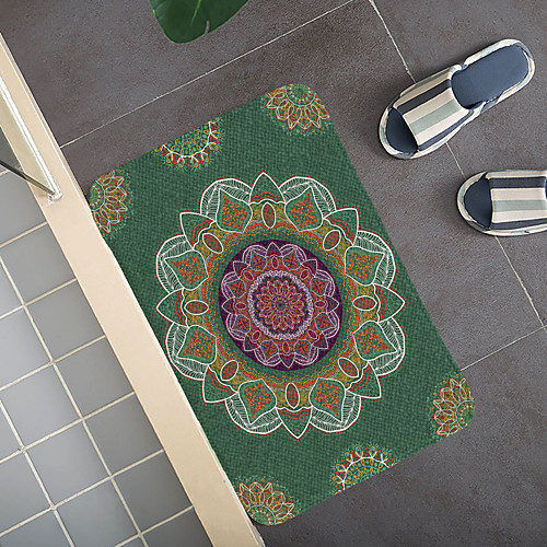 

Creative 3d Printing Multicolored Floor Field Hallway Carpet And Rugs For Bedroom Living Room Carpet Kitchen Bathroom Anti-slip Floor Mats