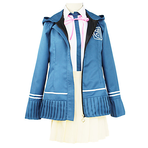 

Inspired by Dangan Ronpa Chiaki Nanami Anime Cosplay Costumes Japanese Cosplay Suits Coat Blouse Skirt For Women's / Socks / Bow Tie