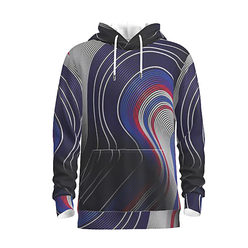 

Men's Pullover Hoodie Sweatshirt Graphic Abstract Hooded Daily 3D Print Basic Hoodies Sweatshirts Purple