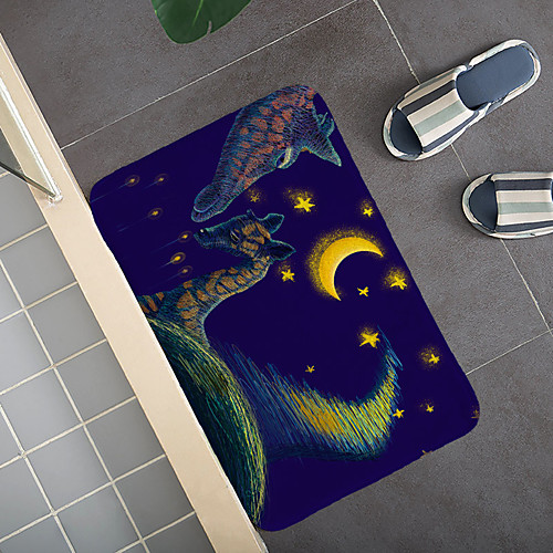 

Creative 3d Printing Multicolored Floor Field Hallway Carpet And Rugs For Bedroom Living Room Carpet Kitchen Bathroom Anti-slip Floor Mats