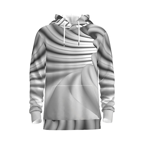 

Men's Pullover Hoodie Sweatshirt Graphic Hooded Daily 3D Print Basic Hoodies Sweatshirts Gray