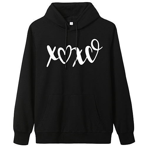 

Women's Hoodie Pullover Graphic Text Letter Daily Weekend Basic Casual Hoodies Sweatshirts Blue Yellow Blushing Pink