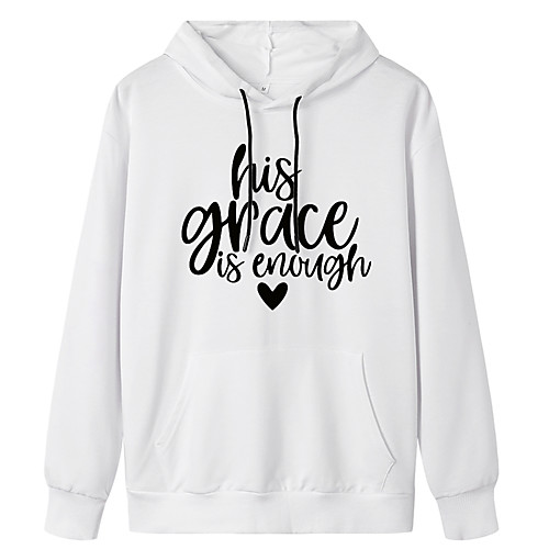 

Women's Hoodie Pullover Graphic Daily Weekend Basic Casual Hoodies Sweatshirts Blue Yellow Blushing Pink