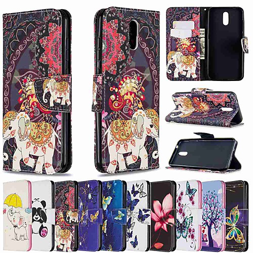 

Phone Case For Nokia 1.3 Nokia 2.3 Nokia 5.3 Wallet Card Holder with Stand Full Body Cases Golden Butterfly leather for Nokia 6.2 Nokia 2.2 Nokia 3.2
