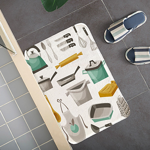 

Creative 3d Printing Multicolored Floor Field Hallway Carpet And Rugs For Bedroom Living Room Carpet Kitchen Bathroom Anti-slip Floor Mats
