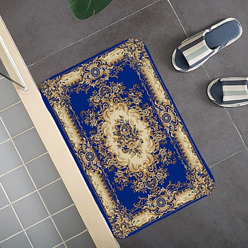 

Creative 3d Printing Multicolored Floor Field Hallway Carpet And Rugs For Bedroom Living Room Carpet Kitchen Bathroom Anti-slip Floor Mats