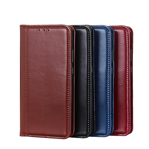

Case For Samsung Galaxy Galaxy M31 M11 Wallet Card Holder with Stand Full Body Cases Solid Colored PU Leather