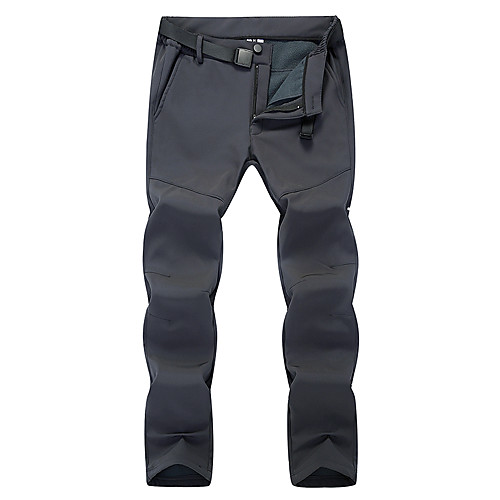 

Men's Hiking Pants Trousers Winter Outdoor Thermal Warm Waterproof Portable Windproof Spandex Pants / Trousers Bottoms Dark Grey Black Dark Blue Camping / Hiking Hunting Climbing XXS XS S M L