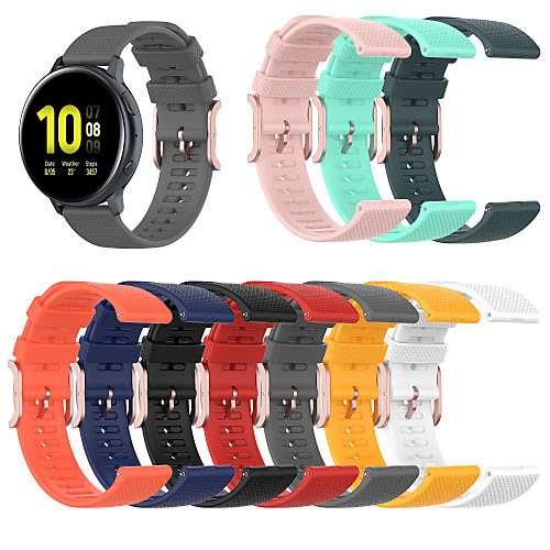 

Smart Watch Band for Amazfit 1 pcs Sport Band Modern Buckle Silicone Replacement Wrist Strap for Amazfit GTR 42mm Amazfit Bip Amazfit GTS 20mm