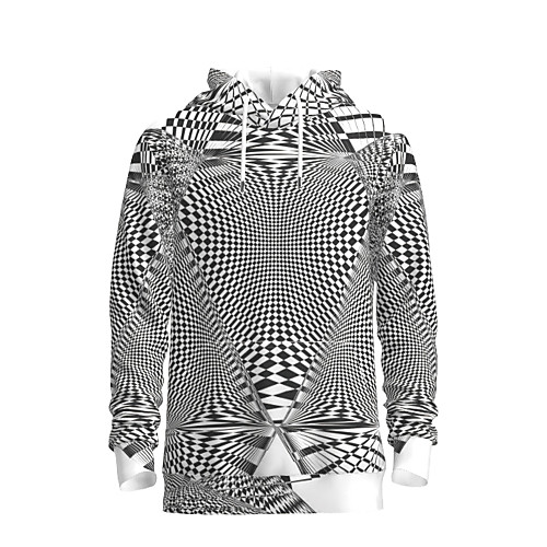 

Men's Pullover Hoodie Sweatshirt Graphic Abstract Hooded Daily 3D Print Basic Hoodies Sweatshirts Gray