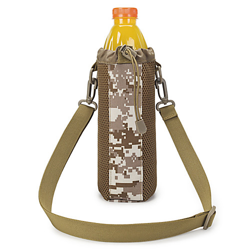 

5.5 L Storage Bag Wearable Outdoor Hiking Camping Mesh Nylon Army Green Light Brown Grey