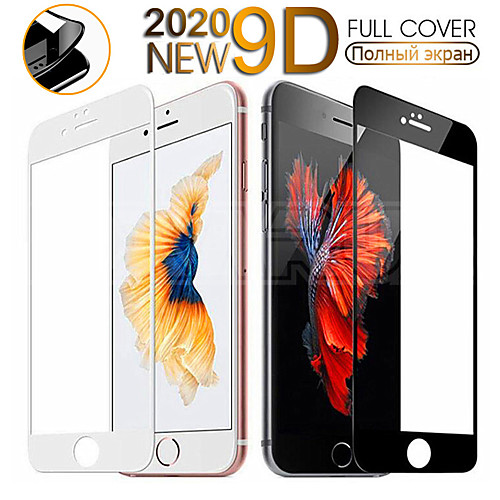 

Full Cover Tempered Glass For iPhone SE 2020 7 8 Plus Screen Protector Glass For iphone 6 6S Plus Protective Glas Film Case