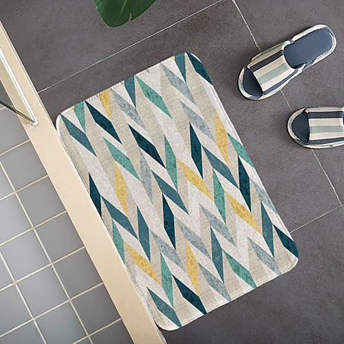 

Creative 3d Printing Multicolored Floor Field Hallway Carpet And Rugs For Bedroom Living Room Carpet Kitchen Bathroom Anti-slip Floor Mats