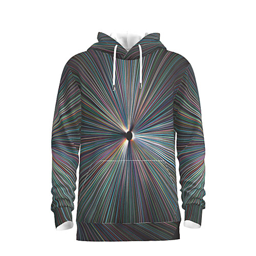 

Men's Pullover Hoodie Sweatshirt Graphic Abstract Hooded Daily 3D Print Basic Hoodies Sweatshirts Black