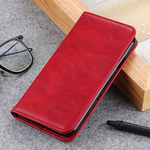 

Case For Google Google Pixel 3a XL Google Pixel 3a Google Pixel 4a Pixel 4 Pixel 4XL Card Holder Flip Full Body Cases Solid Colored PU Leather