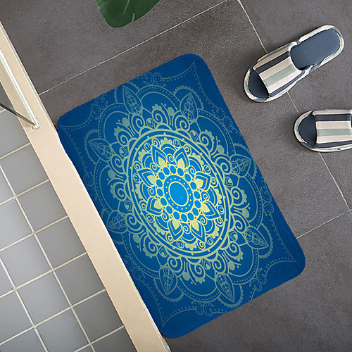

Creative 3d Printing Multicolored Floor Field Hallway Carpet And Rugs For Bedroom Living Room Carpet Kitchen Bathroom Anti-slip Floor Mats