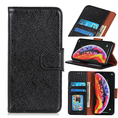 

Case For LG LG K40S Q7 K50S V60 ThinQ 5G K61 K41S K51 K51S Stylo 6 Card Holder Flip Full Body Cases Solid Colored PU Leather