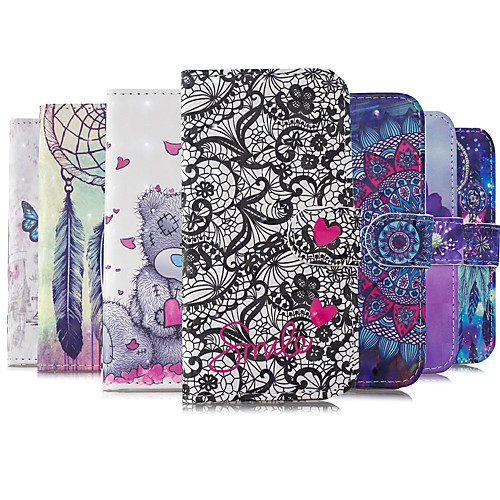 

Case For Motorola MOTO G6 Moto G6 Plus E5 Play Z3 Play E5 Play GO G7 Plus G7 Play Card Holder Flip Back Cover Geometric Pattern TPU