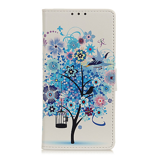 

Phone Case For Alcatel Alcatel 1 Alcatel 1S 2019 Alcatel 3L Flip Magnetic Full Body Cases Animal Eiffel Tower Tree leather
