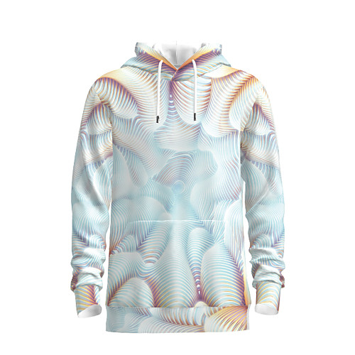

Men's Pullover Hoodie Sweatshirt Graphic Abstract Hooded Daily 3D Print Basic Hoodies Sweatshirts White