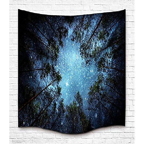 

tapestry wall hanging wall tapestry forest starry tapestry galaxy tapestry milky way tapestry sky tapestry tree tapestry mandala bohemian tapestry for bedroom dorm decor