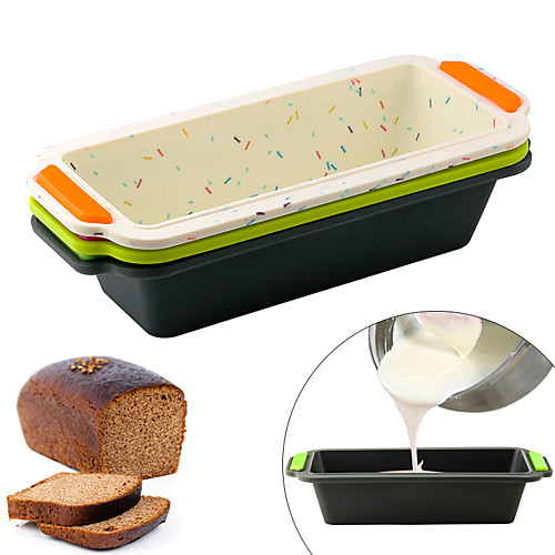 

Silicone Bread Loaf Pan Rectangle Non-stick Cake Mold 1Pc
