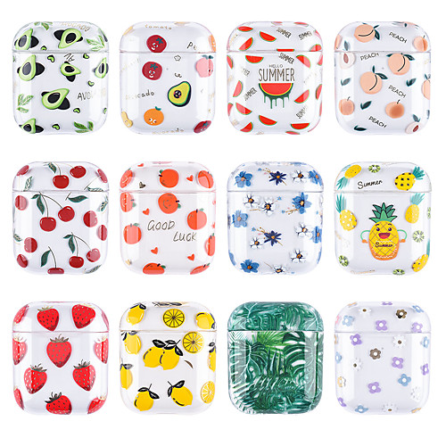 

Case For AirPods Cute / Shockproof / Pattern Headphone Case Hard