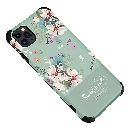 

Case For Apple iPhone 7 8 7 Plus 8 Plus X XS XR XS Max SE 11 11 Pro 11 Pro Max Shockproof Pattern Back Cover Scenery Flower TPU