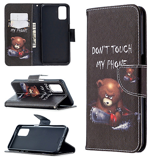 

Phone Case For OPPO Find X2 Lite A5 2020 A9 2020 A72 A52 A92 A31 2020 Card Holder Flip Full Body Cases Animal Tree Flower leather
