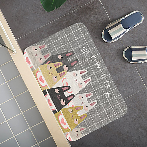 

Creative 3d Printing Multicolored Floor Field Hallway Carpet And Rugs For Bedroom Living Room Carpet Kitchen Bathroom Anti-slip Floor Mats