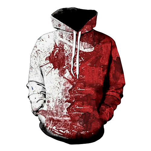 

Men's Hoodie Graphic Hooded Daily Basic Hoodies Sweatshirts White