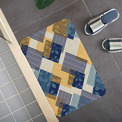 

Creative 3d Printing Multicolored Floor Field Hallway Carpet And Rugs For Bedroom Living Room Carpet Kitchen Bathroom Anti-slip Floor Mats