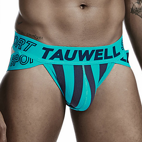 

TAUWELL Men's Sports Underwear Shorts Boxer Briefs Bottoms Cotton Winter Fitness Gym Workout Performance Running Training Breathable Quick Dry Soft Sport Red / White Blue Orange Green BlackWhite