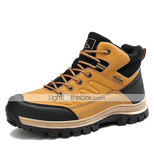 

Men's Trainers Athletic Shoes Outdoor Basketball Shoes Hiking Shoes Walking Shoes PU Black Blue Brown Fall