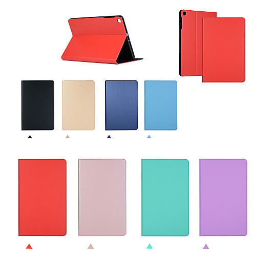 

Phone Case For Apple Full Body Case iPad Pro 11'' Ipad Pro 11''2020 Flip Auto Sleep / Wake Up Solid Colored PU Leather TPU