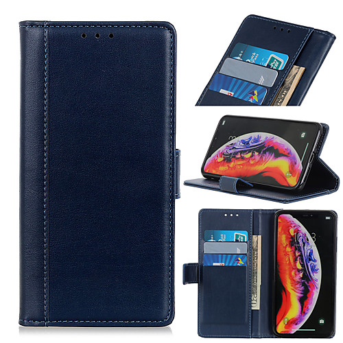 

Case For Samsung Galaxy Galaxy A51 A71 S20 Plus S20 S20 Ultra A01 A21 A70E A41 A11 S10 Lite A91 M80S A81 M60S Card Holder Flip Full Body Cases Solid Colored PU Leather