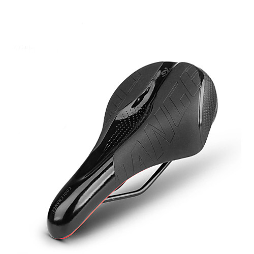 

Bike Saddle / Bike Seat Waterproof Skidproof Comfortable Composite PVC(PolyVinyl Chloride) Alloy Cycling Road Bike Mountain Bike MTB Folding Bike Black / Red Black Red