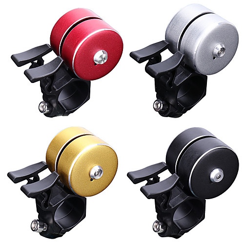 

Bike Bell Bike Horn Waterproof Lightweight Alarm Sound Loud Long Crisp Clear Sound for Mountain Bike MTB Folding Bike Recreational Cycling Cycling Bicycle Aluminum Alloy ABS Black Red Gold