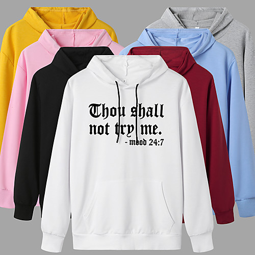 

Women's Hoodie Pullover Graphic Daily Weekend Basic Casual Hoodies Sweatshirts Blue Yellow Blushing Pink