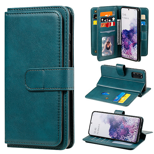 

Retro Leather Phone Case For Samsung Galaxy S21 Plus S21 Ultra A21 A21S A31 A41 A51 5G A71 5G A51 A71 M31 Note 20 Card Holder Full Body Cases leather