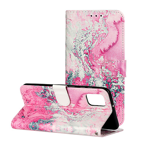 

Case For Samsung Galaxy Galaxy A41 Galaxy A21 Galaxy 21s Galaxy Note 20 Galaxy A31 Card Holder Flip Full Body Cases Solid Colored PU Leather