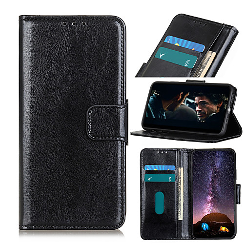 

Case For Sony Sony Xperia 5 Sony Xperia 10 II Xperia L4Sony Xperia 1 II Xperia XZ5 Xperia 5 Card Holder Flip Full Body Cases Solid Colored PU Leather