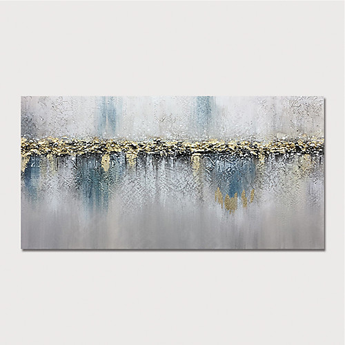 

Oil Painting Hand Painted Horizontal Abstract Modern Stretched Canvas